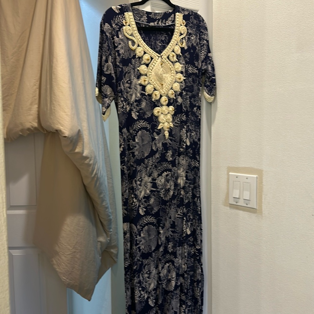 Morocain dress